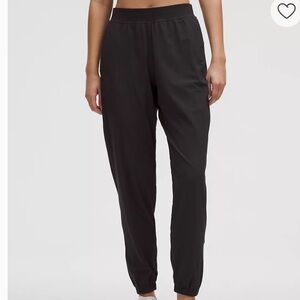 Lululemon Adapted State Perforated High-Rise Jogger black